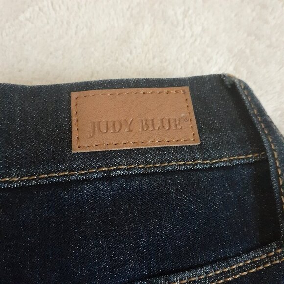 Judy Blue Women's Size 9 (29) Dark Wash Skinny Fit Pull On Denim Jeans - Picture 9 of 12